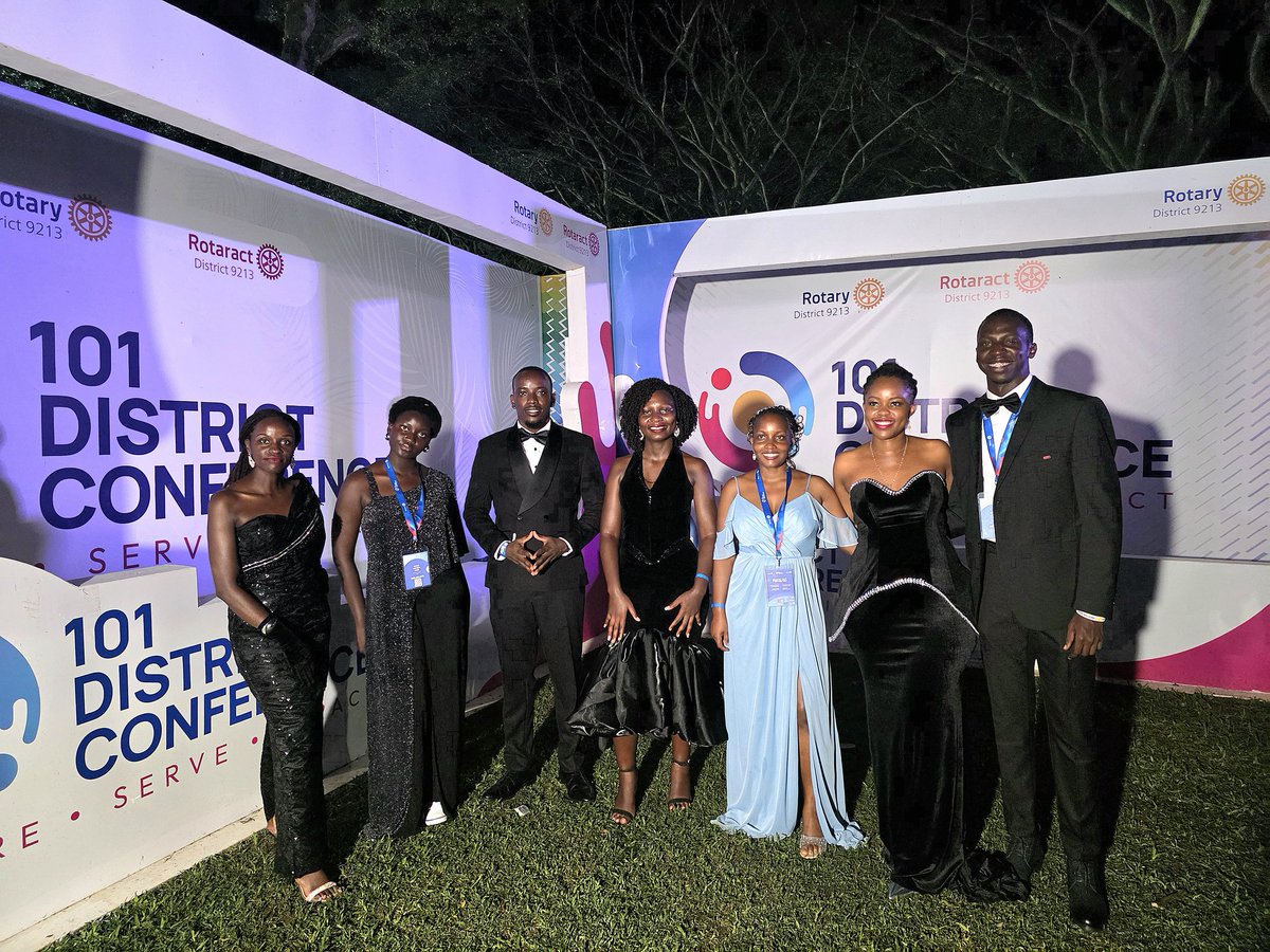 RCTKira's tweet image. About last night!

A touch of class as PE @ainemigisha and President @BulindoRotaract, @ChristianGuma escorted the ladies of Kira to the DG's Banquet.

#DISCON101 #RotaryEyamba #UniteForGood