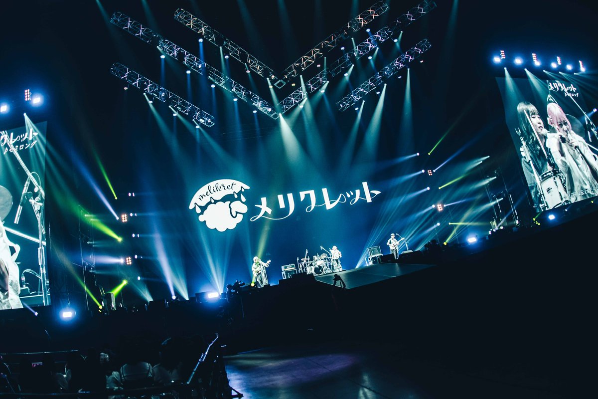 melikret's tweet photo. 🐏 - ご挨拶 - 🐏

初・札幌ドームLIVE
ありがとうございました🎉

北海道札幌発
『メリクレット』と申します

Vo, Gt. ちぺ
Gt. レニア
Ba. 斗輝

多彩なジャンルを操る
全方位型ポップロックバンドです

秋冬全国ツアーが決定
是非遊びに来てね
🎫 : https://t.co/4JmXGkzjwB https://t.co/2e736uBu0v