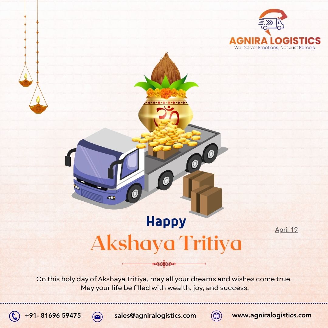 agniralogistics's tweet photo. On this auspicious occasion of Akshay Tritiya, may your investments of effort and faith bring you abundant returns.
Wishing you success in every endeavor.

#AkshayTritiya2026 #Success #Wealth #GrowthJourney #LogisticsIndia #AgniraLogistics #FestiveSeason https://t.co/3x357qtsXc