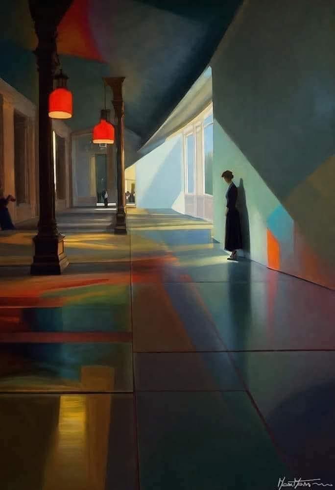 Ispirato a Edward Hopper