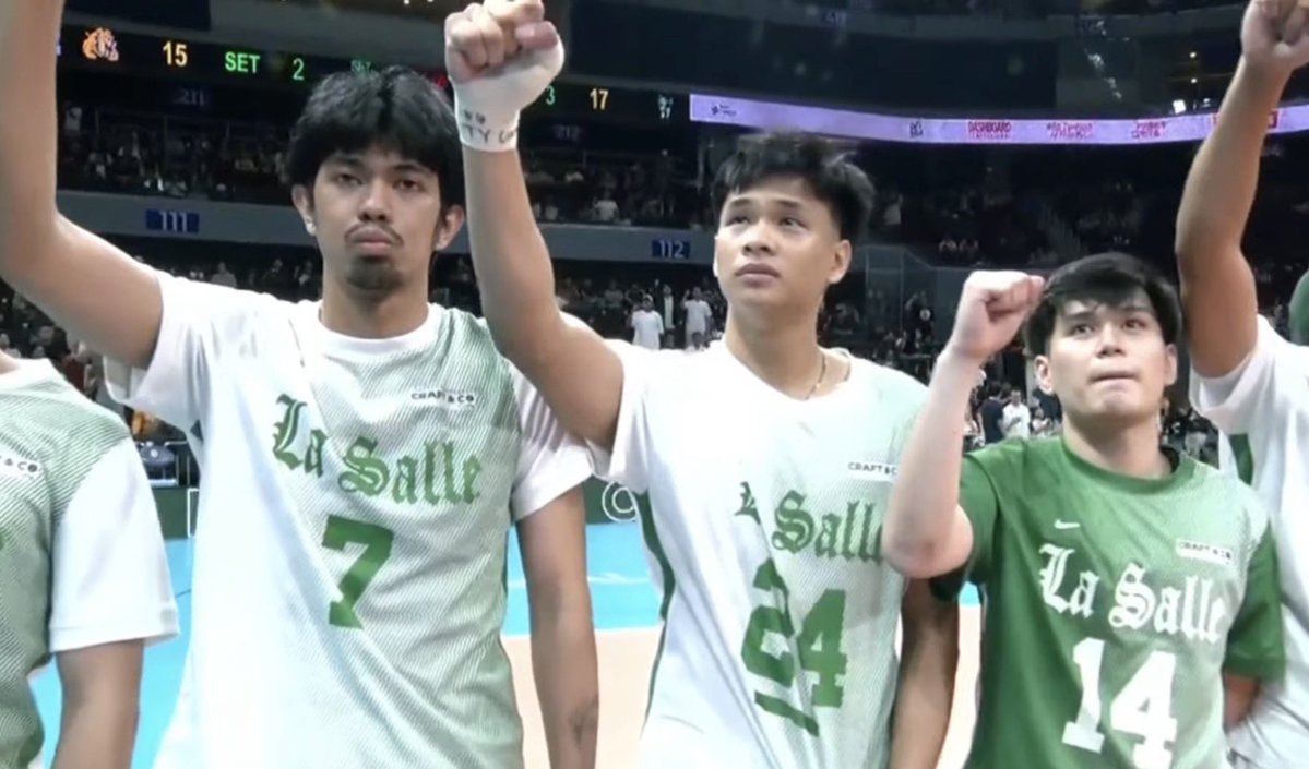 THANK YOU, ERIC LAYUG!
THANK YOU, JJ RODRIGUEZ!
THANK YOU, NEIL FLORES!

ANIMO FOREVER! 🏹

💚💚💚
