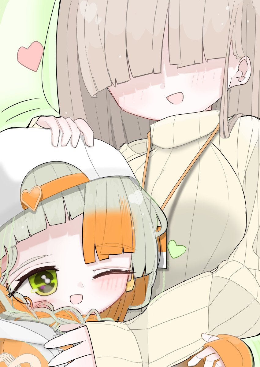 知声ちゃんとトモ主任を描きました✨✨（リクエスト）
