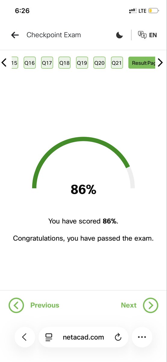 timiturn3r's tweet image. Day 36 of #100DaysOfCybersecurity

Today I took the Checkpoint exam on Ethernet switching, network layer, and IPv4 address structure, and I passed on my second attempt.

@ireteeh @_DeejustDee @elormkdaniel 
#Cybersecurity #Networking