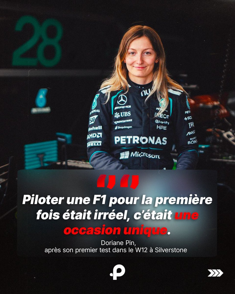 Pit_lane_Press's tweet image. 🇫🇷 😇 | DORIANE PIN A TESTÉ LA W12 DE MERCEDES À SILVERSTONE 😱

👉 Suivez l’actualité de la Formule 1 avec @pit_lane_press sur Instagram, Tik Tok, Youtube et X 📲

📰 Mercedes F1
📸 @mercedesamgf1

#F1 #Formula1 #Mercedes #DorianePin