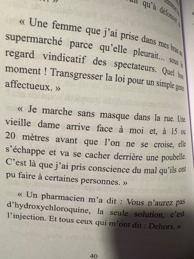 NiONiPardon's tweet photo. 📖 Extrait du livre « Y a-t-il un moment de la crise Covid que vous n’oublierez jamais ? »
Ces témoignages sont les vôtres. Vous avez répondu à cette question…
Votre histoire s’y trouve très probablement. #DevoirDeMémoire

📘 Disponible ici 👉 : https://t.co/PFdQDtwwiS https://t.co/QSg9ydowFi
