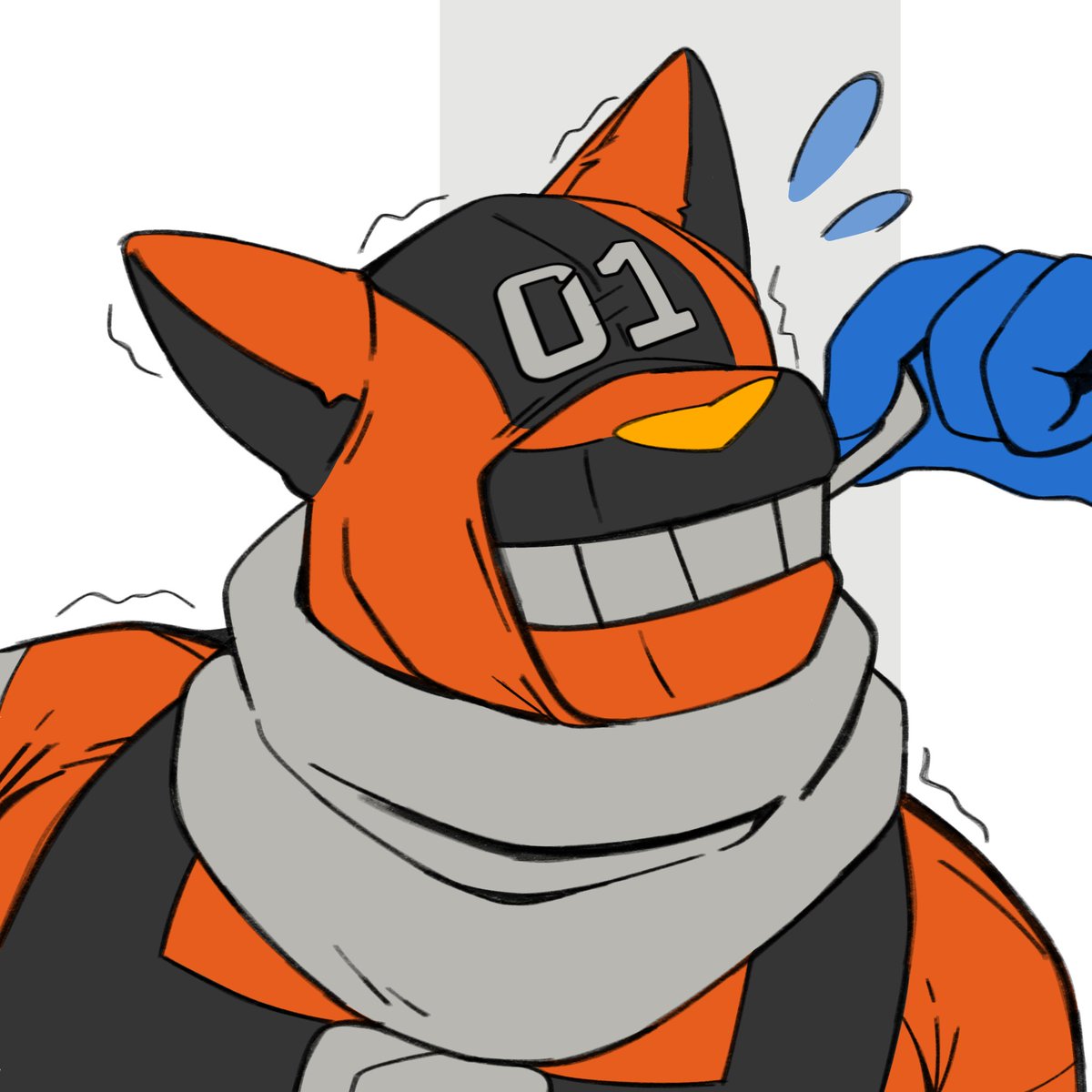 gimpbull's tweet image. 🟠 Have some fun tormenting the new boy! 
He likes it when you zip up his zipper; it makes him more obedient &amp;gt;:3
#bondage #bdsm