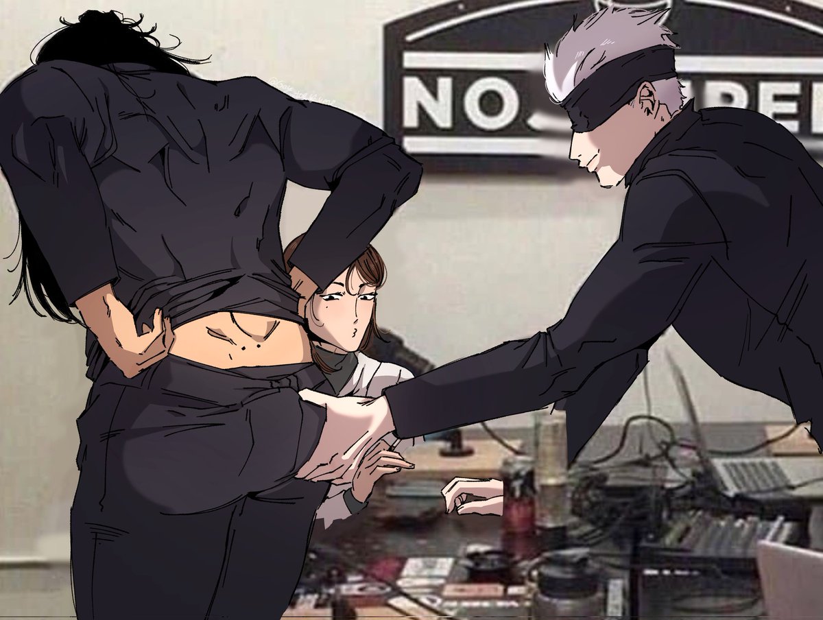 Gay_toeyume's tweet image. Let's start a podcast together ❤️ 
#呪術廻戰 #jjktwt #redraw #SatoruGojo #GetoSuguru #ShokoIeri