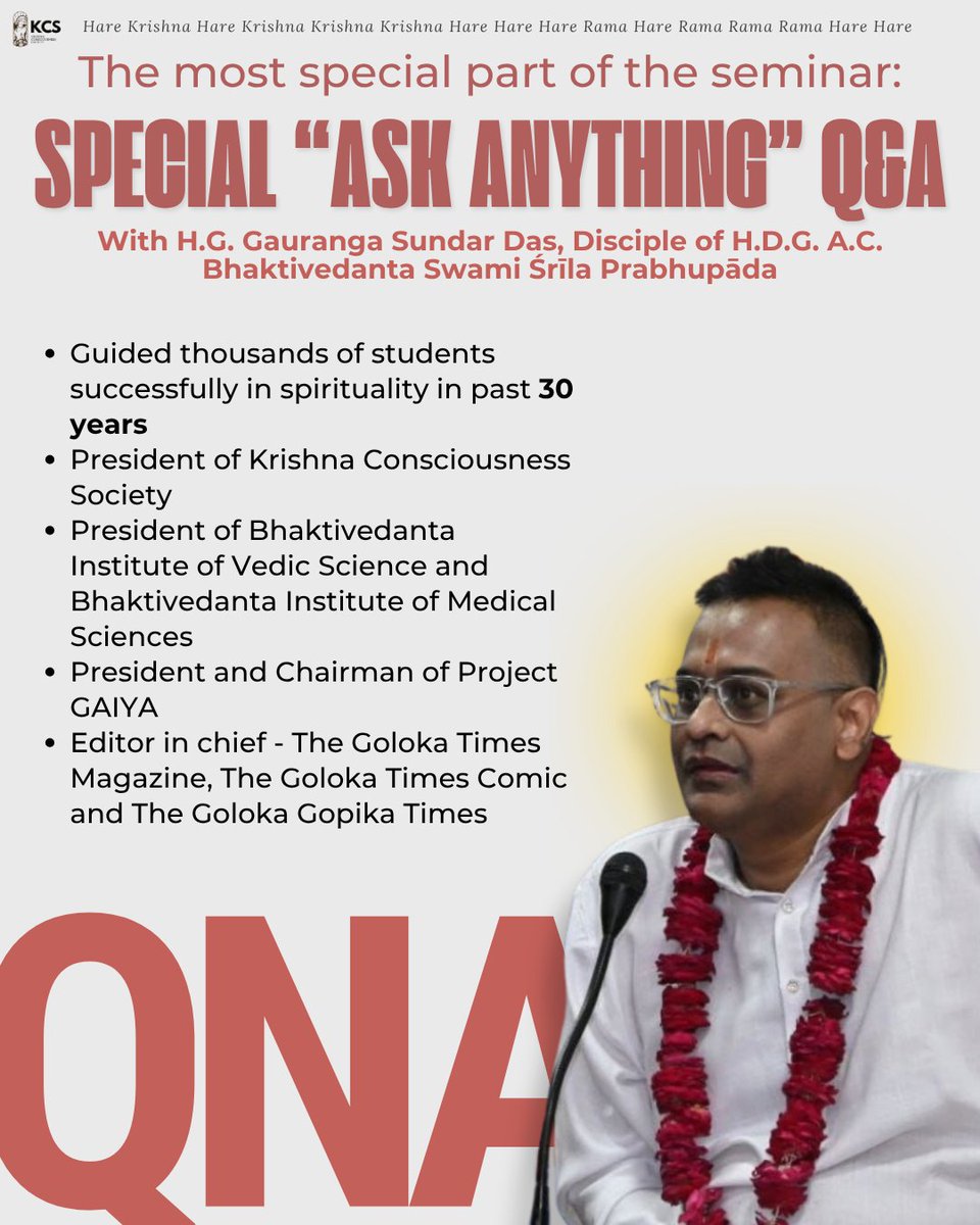 Krishna Connect tweet media