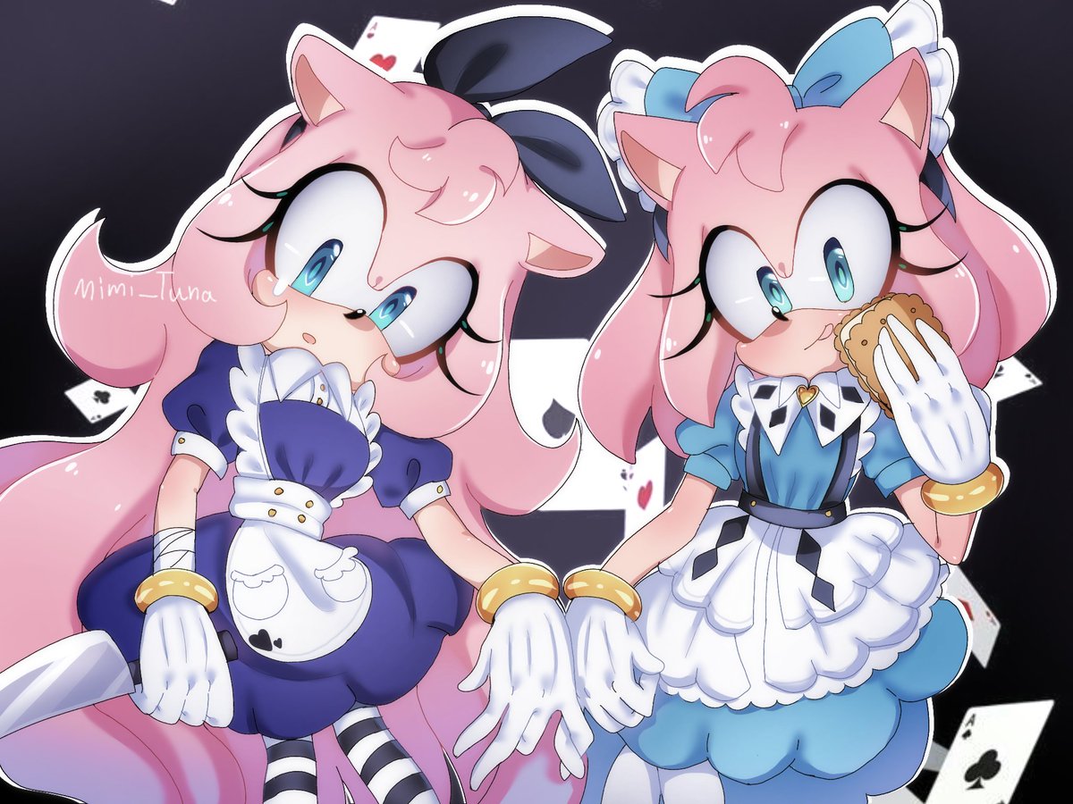 Mimi_Tuna's tweet photo. ♠️♣️♦️♥️

#Amyrose #SonicOC #sonicthehedgehogfanart  #sonicthehedgehog https://t.co/nuteTQWCX9