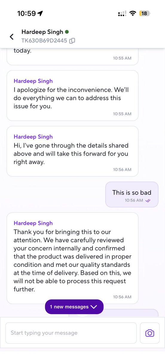 NamanP29's tweet photo. @ZeptoNow @zeptocares this is so frustrating where a customer orders something and gets a opened product and you guys are so stubborn to even see and rectify to the issue
ordered a curd which was received in a open condition where seal was broken. Boycott zepto @X @jagograhakjago https://t.co/Sohgc9S9HY