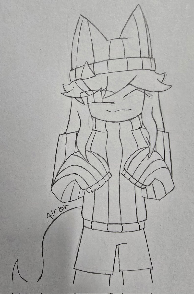 Alc0r2157's tweet photo. Doodle for @MaxPrius2010 &amp; @CenoKat 
#art https://t.co/AxU11alNZ7
