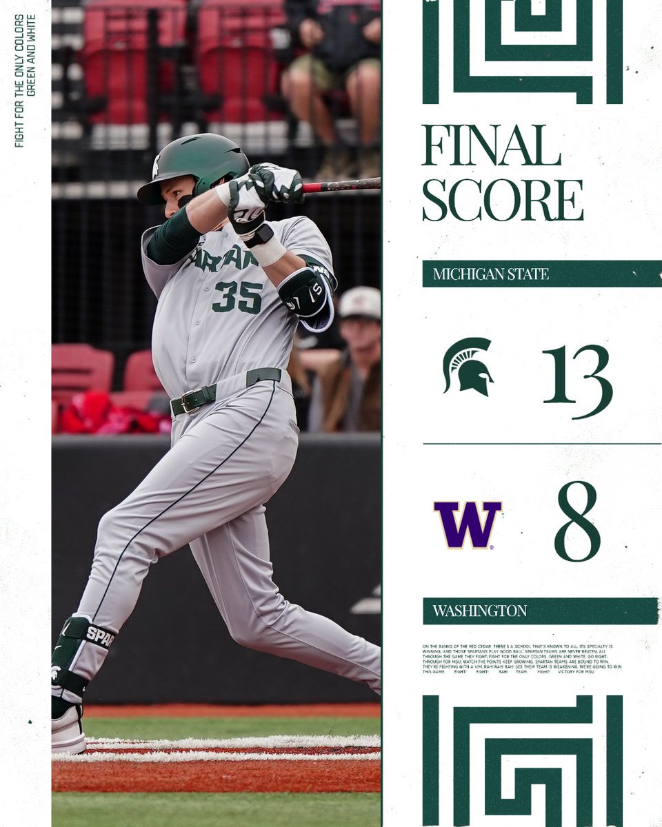 Michigan State Baseball tweet media