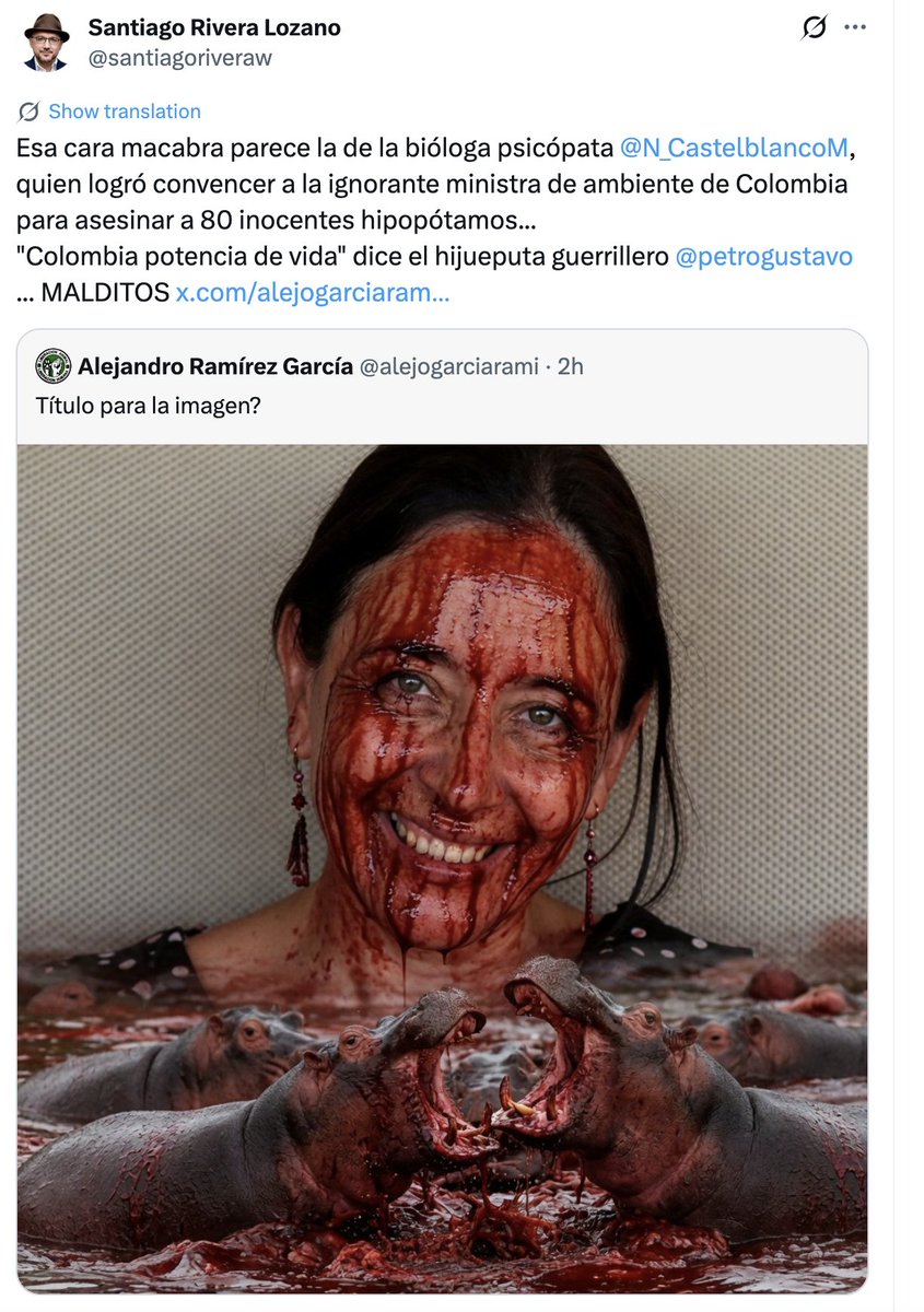 Hola, por favor ayúdenme a denunciar. Es agotador esto. @dcoronell <a href="/IreneVelezT/">Irene Vélez-Torres</a> <a href="/PizarroMariaJo/">María José Pizarro Rodríguez</a>  <a href="/esmehernan/">esmeralda hernandez</a> <a href="/yoligrilla/">@yoligrilla</a> <a href="/CeciliaLopezM/">Cecilia Lopez Montaño</a> <a href="/ginaterremoto/">Gina Terremoto</a> <a href="/UnCaricaturista/">X-tian</a> <a href="/Feloarias/">Felipe Arias Escobar</a> <a href="/nosupermario/">Pinzón Malo ✊🏼</a> <a href="/MarioRobertoP/">Mario Roberto</a> <a href="/NadadordelValle/">Jorge Iván del Valle</a> <a href="/GIAndradeP/">Germán Ignacio ANDRADE</a> <a href="/EstherCastroL/">Esther Castro</a> <a href="/Cloquis/">Claudia Calao</a> <a href="/ItzaCherbonneau/">Itzamar Pedreros-Cherbonneau 🕯</a>