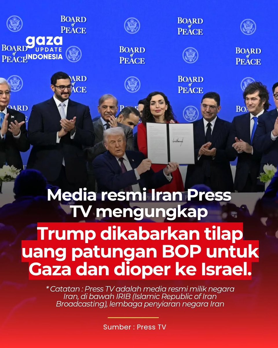 eddejp's tweet photo. Betul atau tidak ini pak @prabowo ? 
Sekiranya benar .. Syg amat duit indonesia nyumbang ke rezim zionis https://t.co/EiYrHY1hf9