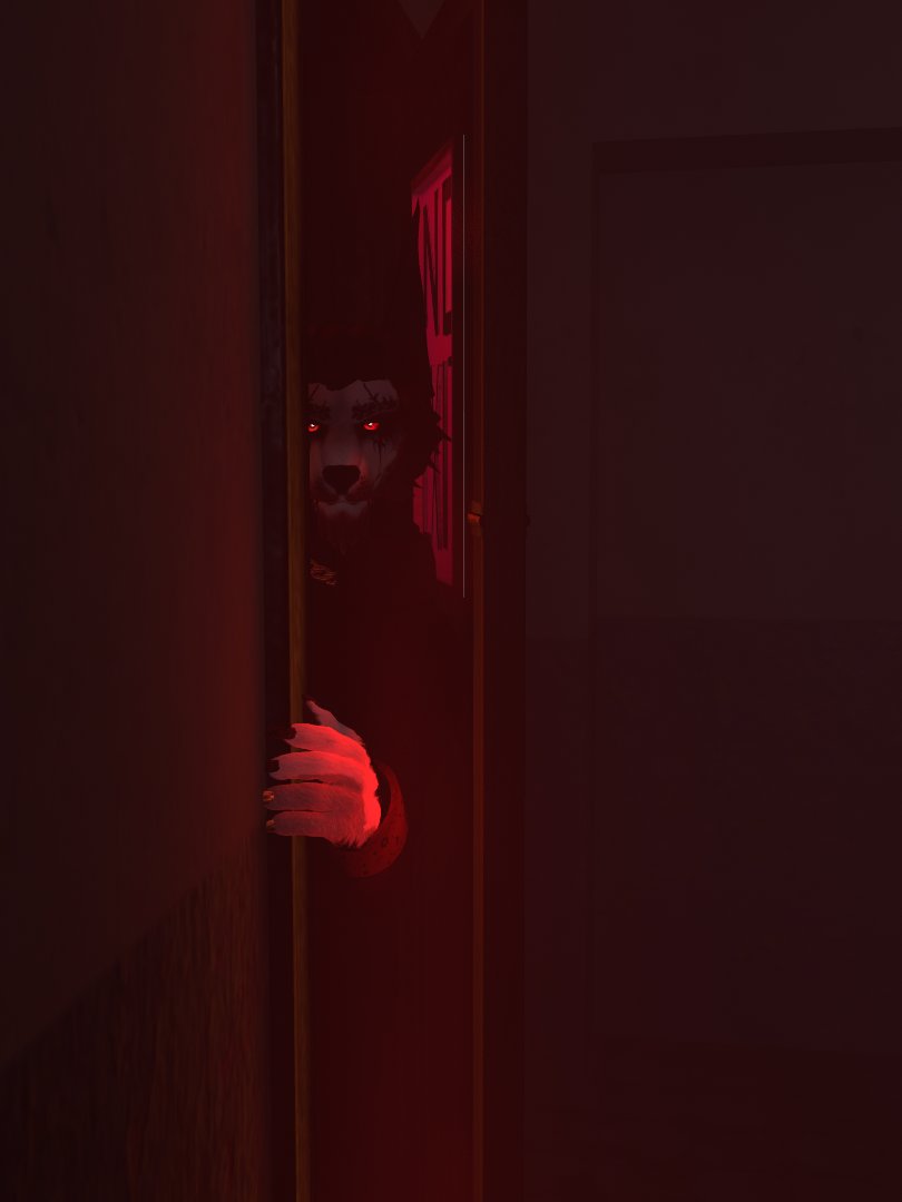 EepCrop's tweet image. Neighbours be loud today.

#VRC #VRChat #VRChatPhotography #furry #wolfman