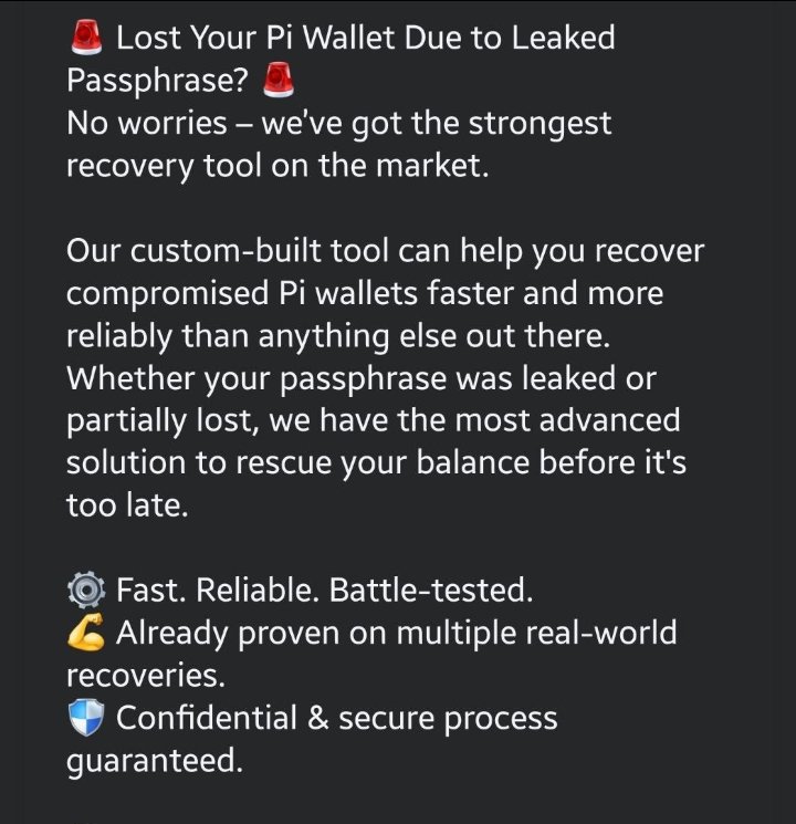AirdropArmy25's tweet image. Tool save your Pi avoid Hacker!
#savepi #PiNetwork #Tool