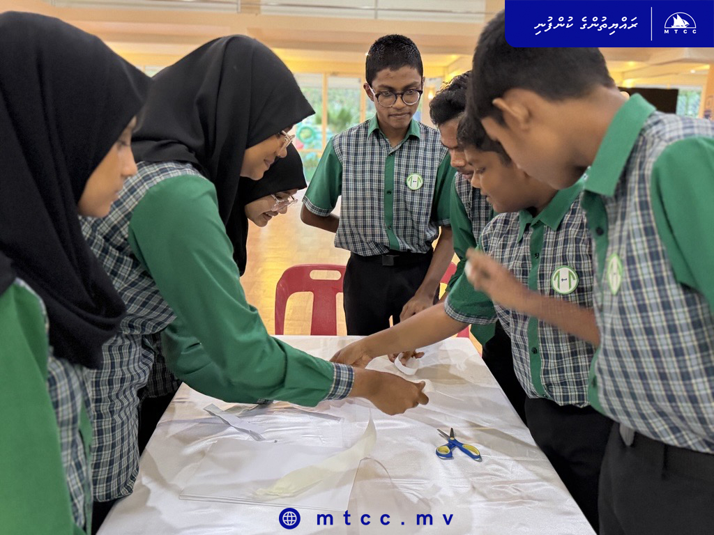 MTCCPlc's tweet image. #Highlights of "Leadership Training for Student Leaders," conducted for the Hulhumeedhoo School Student Leaders, on 9th April 2026. 

#TeamMTCC conducted this training as part of our community development initiative. Our in-house trainer, Mr. Samih Shahenaaz conducted the