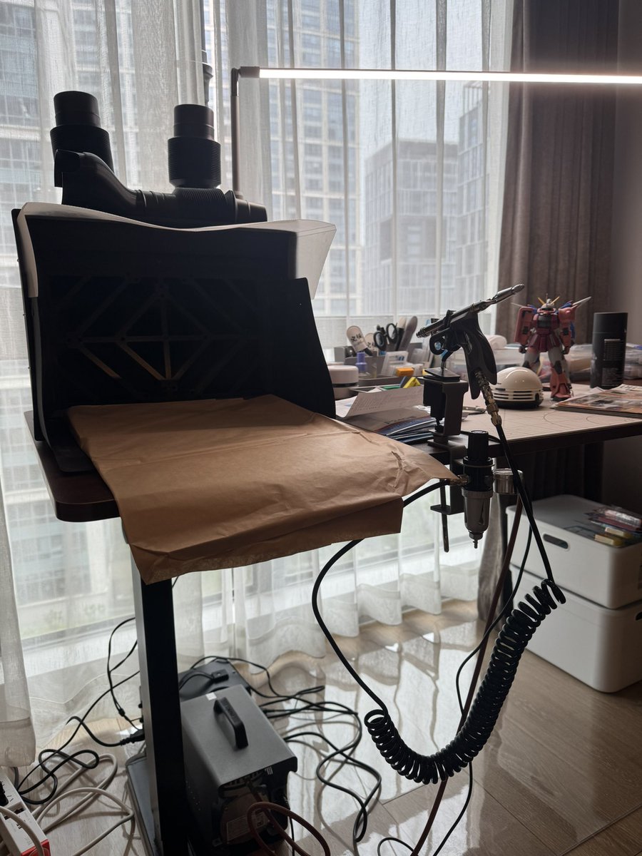 塗装環境出来たー