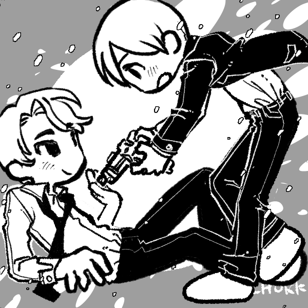 Ni se parecen tanto...pero vi el picrew y pensé en ellos...

picrew.me/en/image_maker…