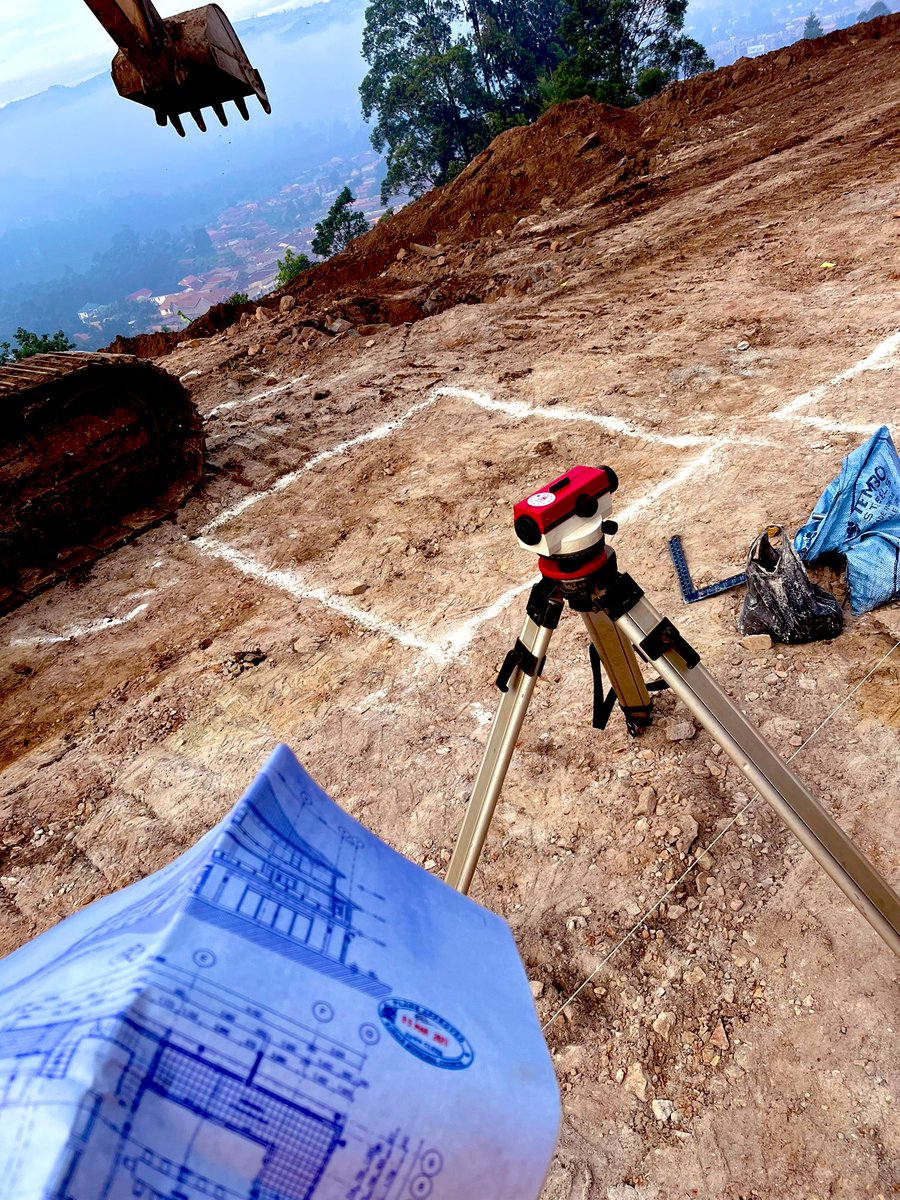 Sabsatconsltd's tweet photo. > *Paper. Precision. Power.*  
> The sequence of a solid build.  
> Every solid structure starts with accurate setting out.  
 
Book us for such services 
https://t.co/7XIkizZT5N
+256777648924
> #Kabale #SettingOut #SiteWorks https://t.co/lorTac8VAa