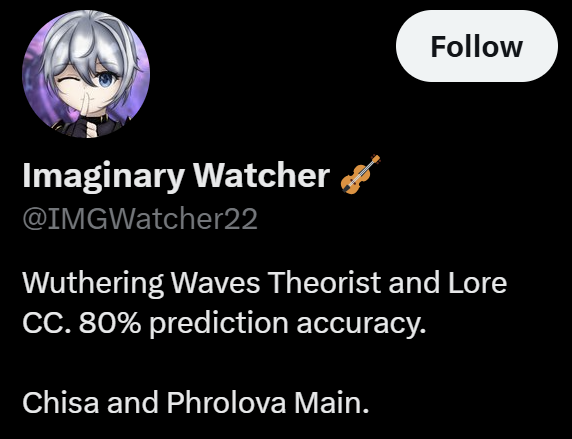 Solarion08's tweet photo. @IMGWatcher22 lol, lmao even
i swear some of u wuwa cc just call themselves cc for shit and giggles https://t.co/04L8CGlCgR