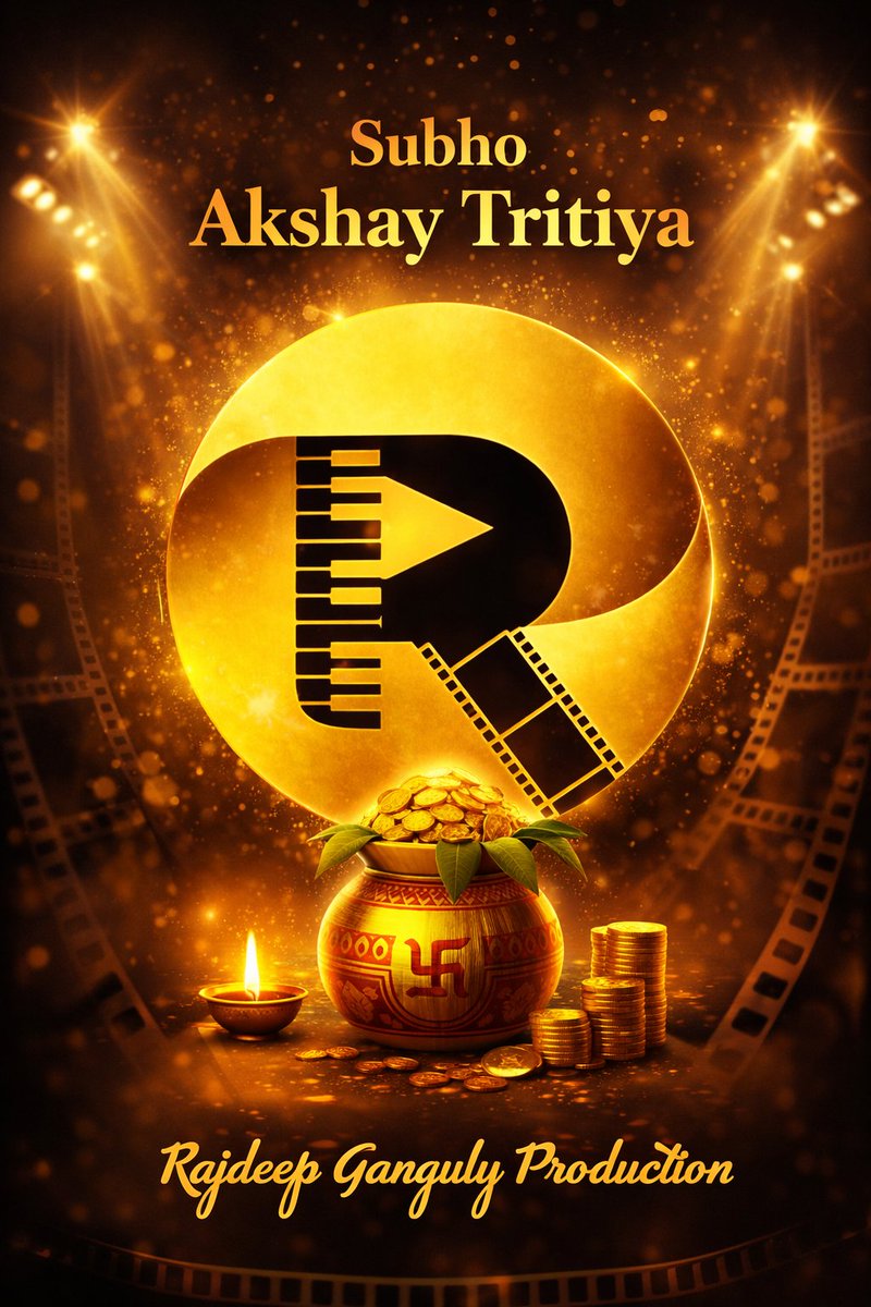 GangulyMusic's tweet photo. Subho Akshay Tritiya 🙏🏻🙏🏻

From Rajdeep Ganguly Production !!!

#akshaytritiya #subhkamnaye #rajdeepgangulyproduction #rajdeepgangulyofficial https://t.co/XQAmLCo7XI