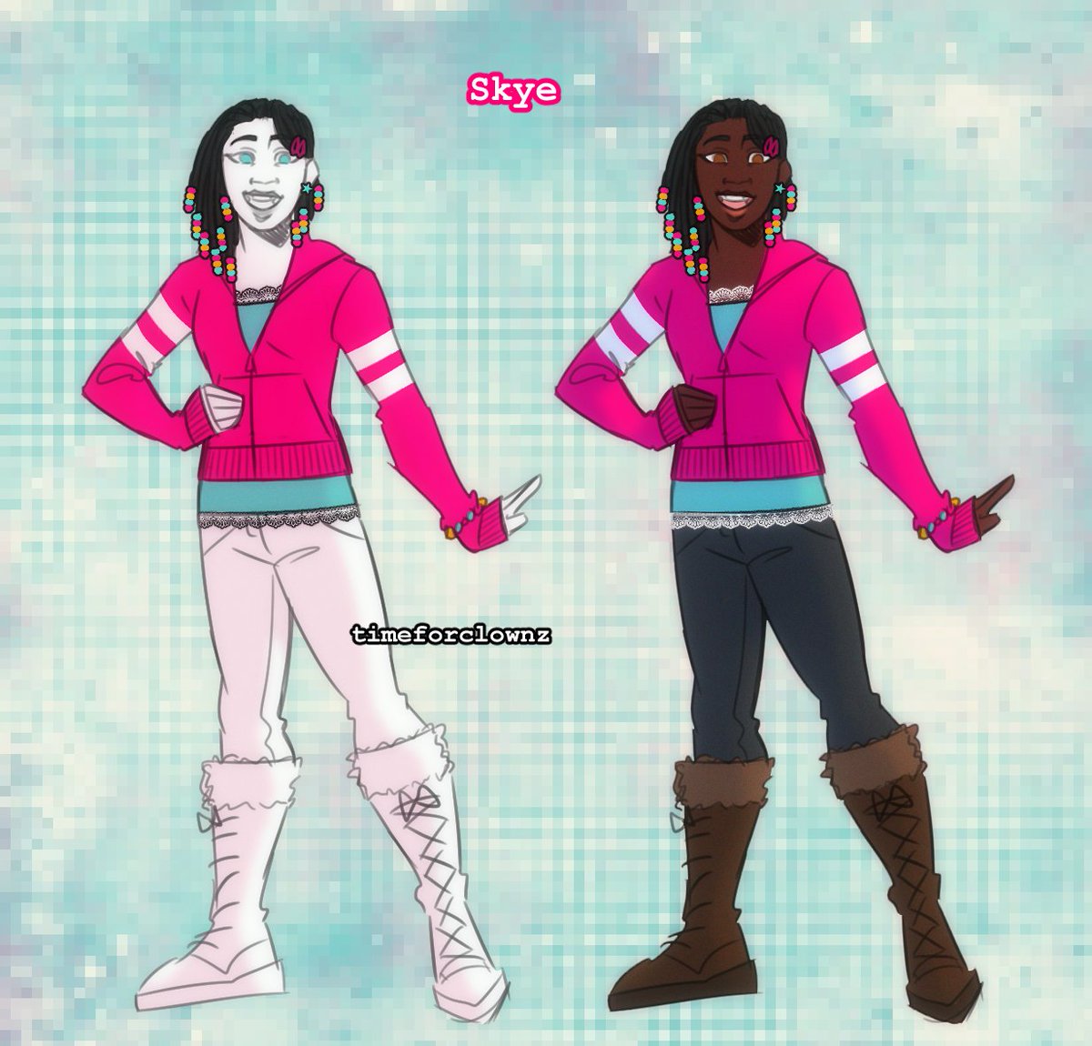 timeforclownz's tweet photo. Fankid postiiiiiing.
#homestuck #blackocs https://t.co/MZfs8z1Ra9