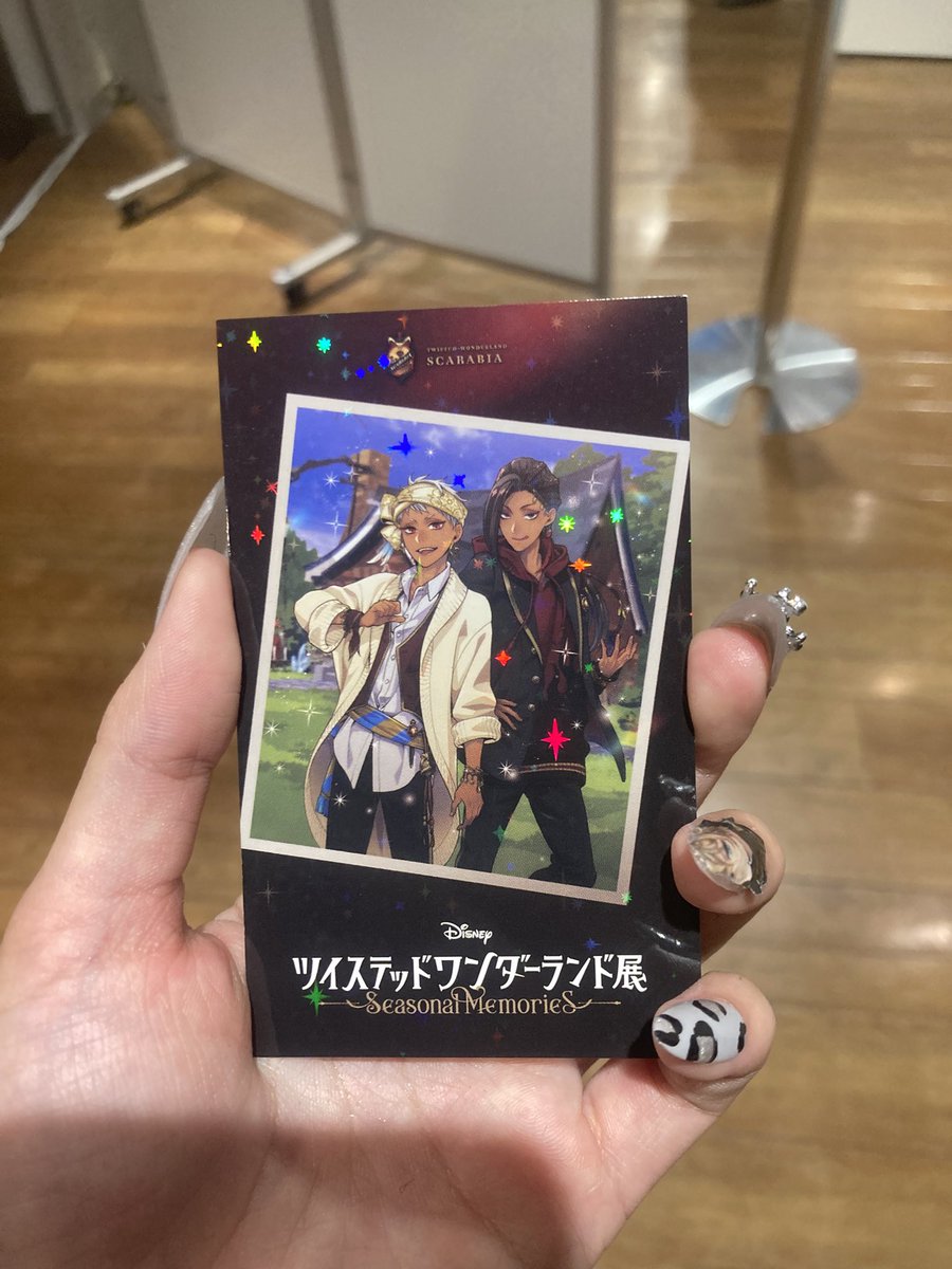 67z7k8's tweet photo. ツイステ 交換 ツイステ展 特典

譲　スカラビア

求　サバナクロー

現在ツイステ展名古屋会場内におります。 https://t.co/IeTgBGsj87