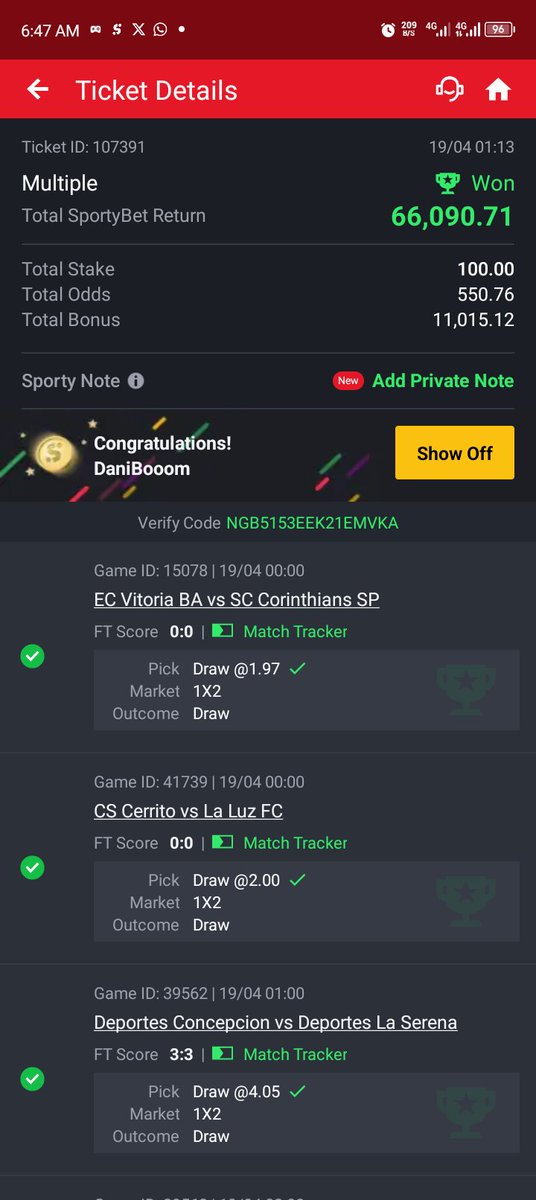 DaniLee312's tweet photo. @azthebrand  boss thank you I won from your game last night that 100 was my last card God is good I'm grateful https://t.co/wDwaK5l0Mt