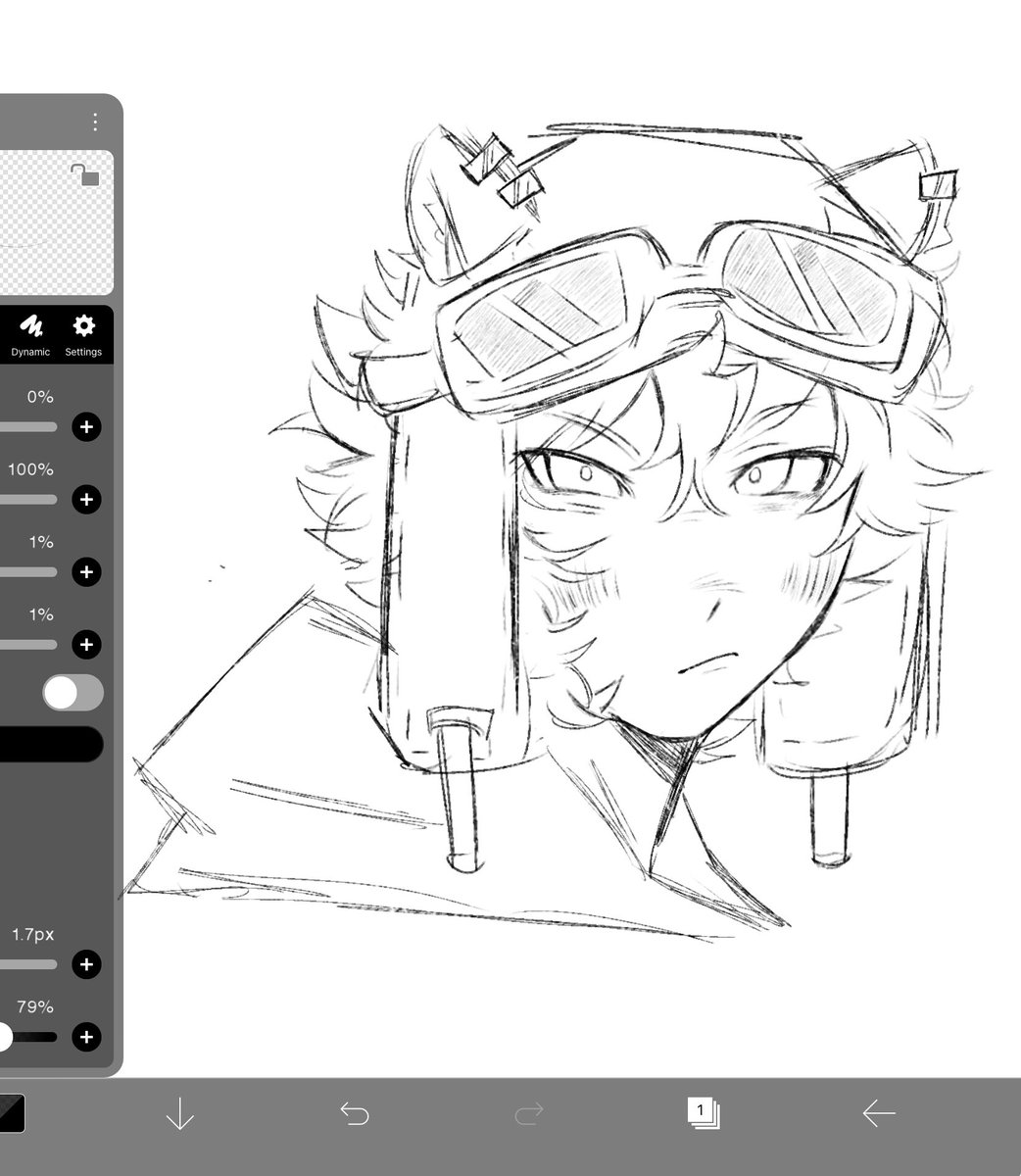 what a pouty guy #oc #art