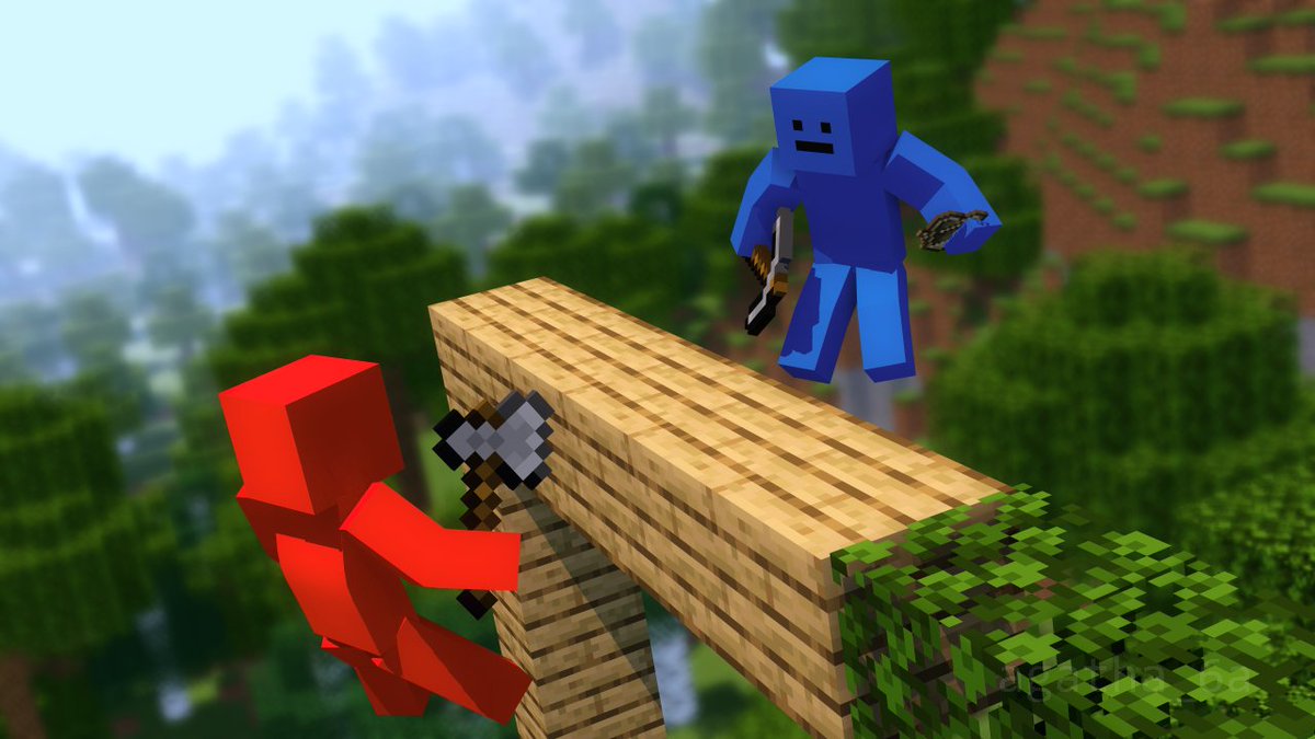 agatha_6a's tweet photo. Minecraft Manhunt, But I Can't Use Weapons... 

#kieranddevfanart #kieranddev #ccrewweek #colorcrew #mineimatorrender https://t.co/emDO7ayoww