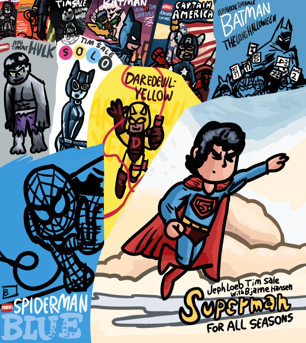 axelfilms22's tweet image. Tim sale comics :'0

#timsale #timsaleart #supermanforallseasons #batmanthelonghalloween #batman #superman #dc #marvel #spidermanblue #capitánamérica
#daredevil #greyhulk #hulk
#JephLoeb #catwoman 
#BatmanLongHalloween #superman #supermanfanart
#SupermanDay #digitalart #fanart