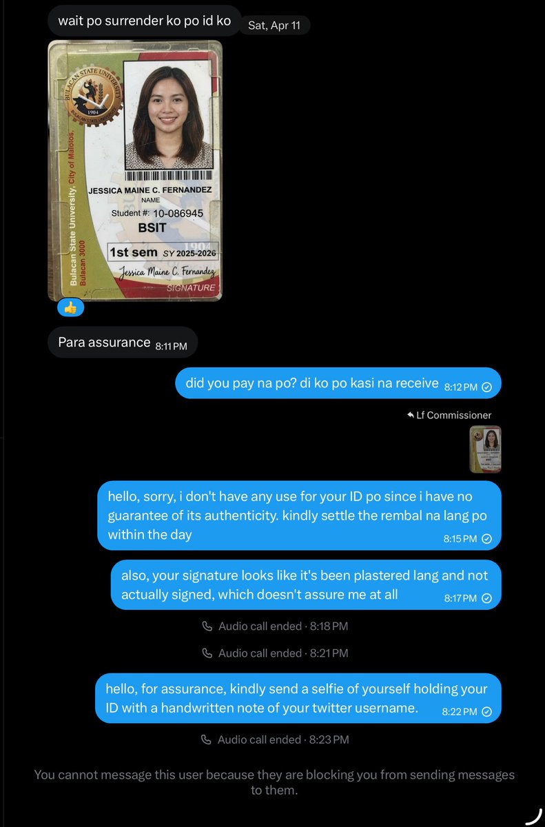 aicomms_ph's tweet photo. hello, #commstwt! im sorry for the tag, but this is to give awareness for everyone in the community.

SCAMMER ALERT‼️ 

@/clientmalaksssp
@/Kkaezou27387

they are commissioners pretending to be clients. they would ask to commission their works and would ghost you after w/o paying https://t.co/mC9hkL43Al