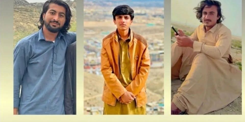 گوادر کے تحصیل جیونی کے علاقے پانوان میں گزشتہ شب فورسز نے تین بلوچ نوجوانوں کو ان کے گھروں سے حراست میں لینے کے بعد جبری لاپتہ کردیا ہے ان لاپتہ افراد کی شناخت نادل ولد نعیم، سہیل ولد کریم اور فیضان ولد فضل کے ناموں سے ہوئی ہے جو پانوان کوسر کے رہائشی بتائے جاتے ہیں
#بلوچستان