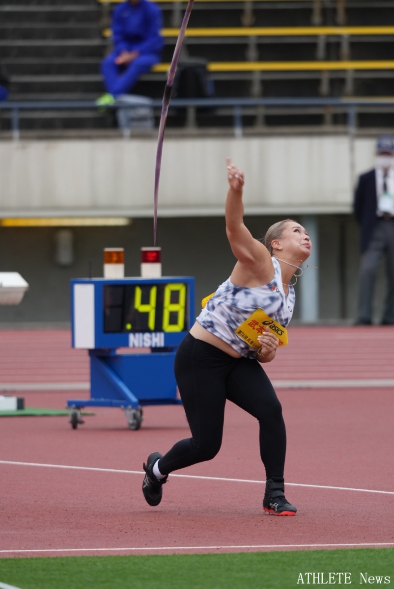 ATHLETE__news's tweet photo. 第74回兵庫リレーカーニバル 二日目
大会新記録！
女子グランプリやり投決勝
優勝
武本紗栄（オリコ）59m68※大会新
#兵庫RC https://t.co/WvBR0qlu91