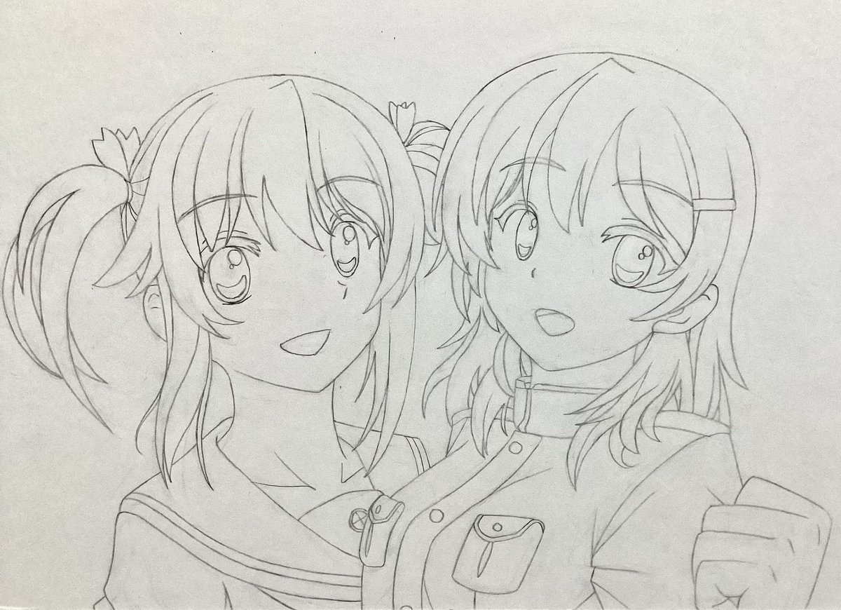 清書完了(かもしれない)
来週から着色開始。
#はいふり 