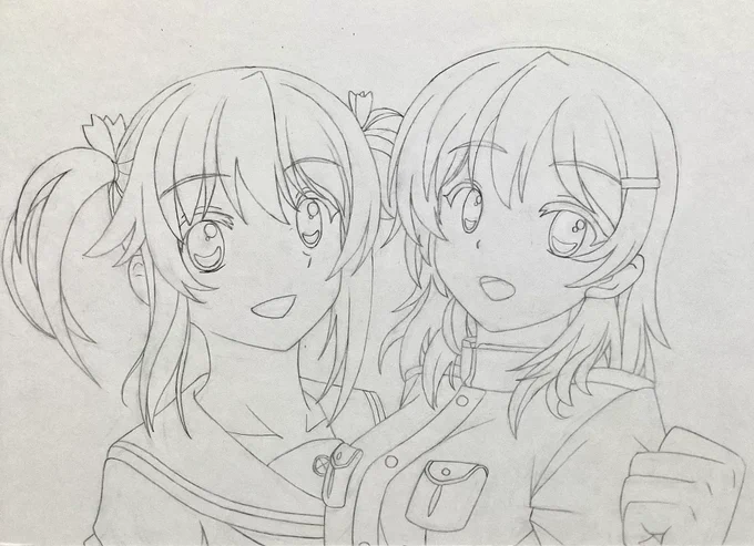 清書完了(かもしれない)
来週から着色開始。
#はいふり 