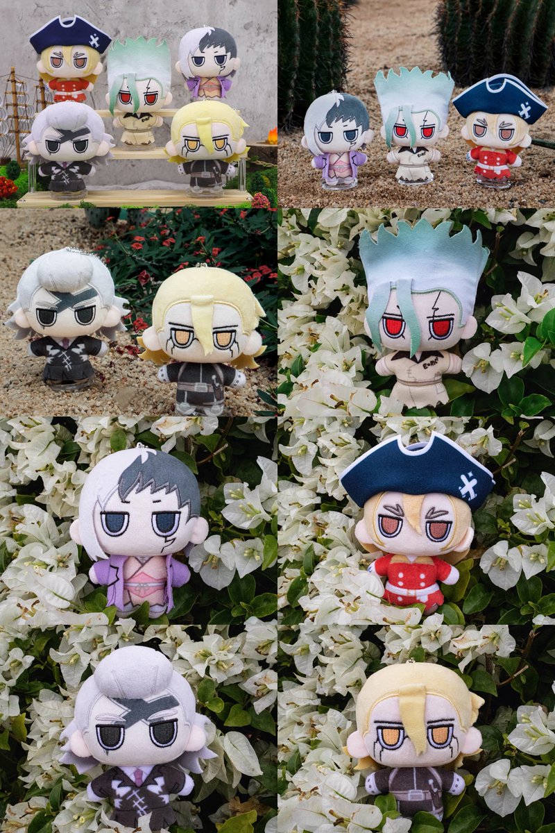 Dr.STONE × LUFENG ドクターストーン ぬいぐるみ　ゼノ 中国 Dr.STONE × LUFENG】ドクターストーン 中国限定発売 にぎにぎ ぷにぷに