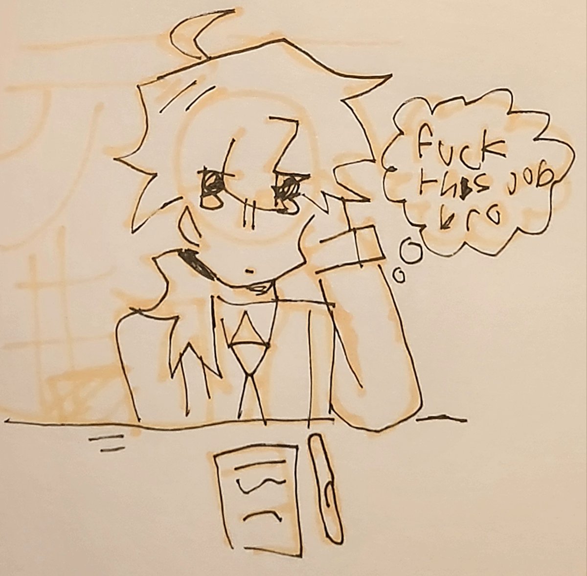 glitchdsoftware's tweet image. #bendy rlly rlly quick bday sammy doodles cuz i almost forgot havent drawn this guy in a while so if they look wonky thats why