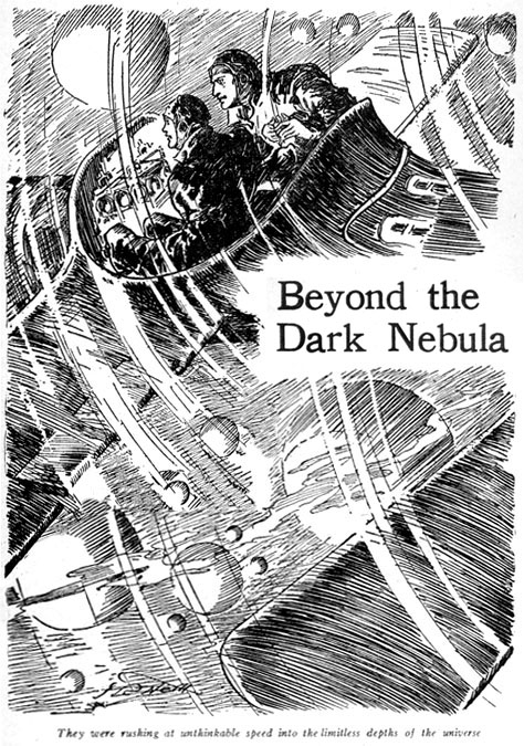 LRonLacy's tweet image. In #APRIL 1931
‘They were rushing at unthinkable speed into the limitless depths of the universe’
#Illustration by John R. Neill (1877-1943) for “Beyond the Dark Nebula”
*Argosy* Apr. 1931
#illustrationart #illustrationartists #JohnNeill #pulps #asciencefiction #SciFi #spacecraft