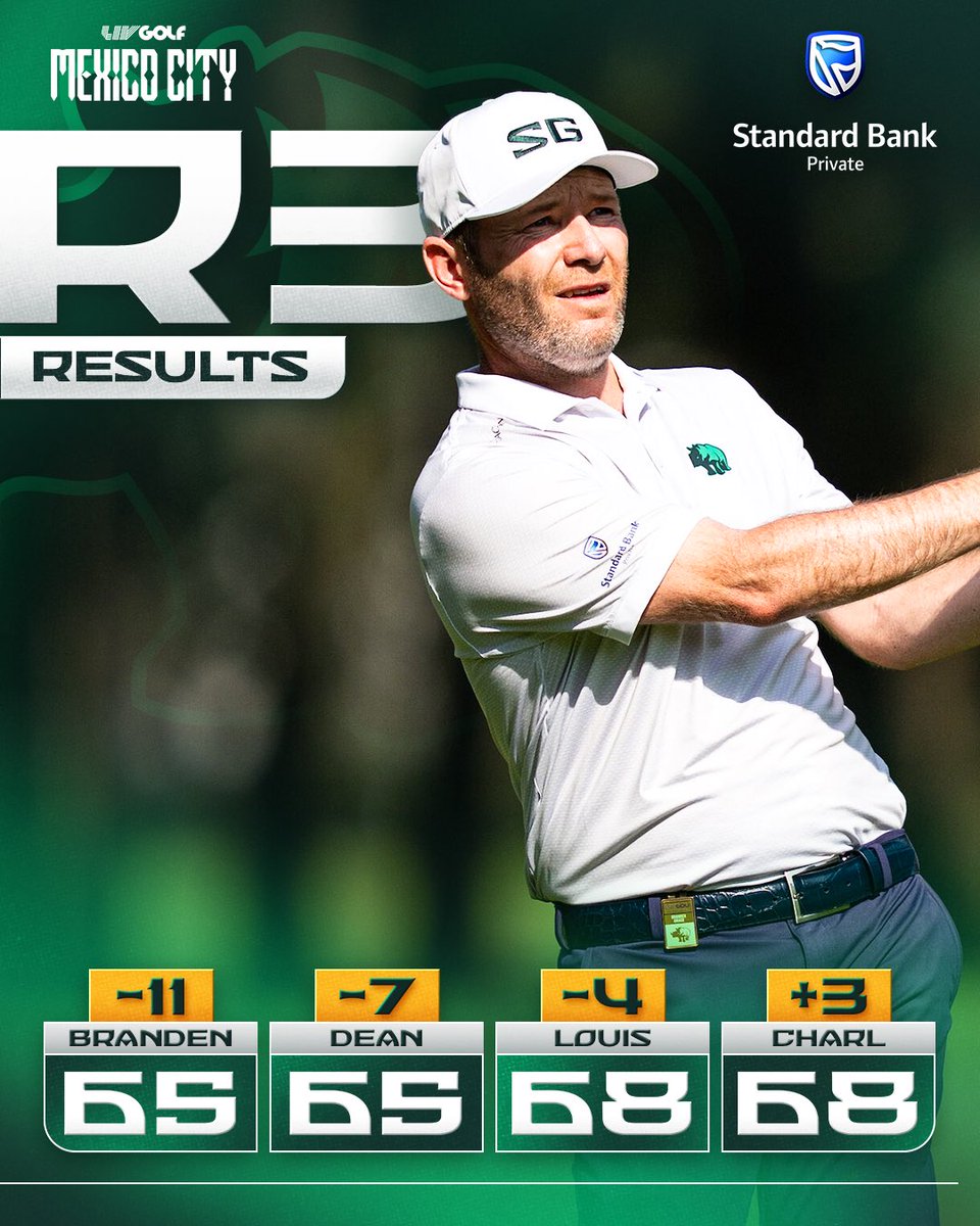 SouthernGuards's tweet image. #LIVGolfMexico Round 3 Scores 

The team and Grace with a Top 3 result. Ready for the final Round 💪

#Golf