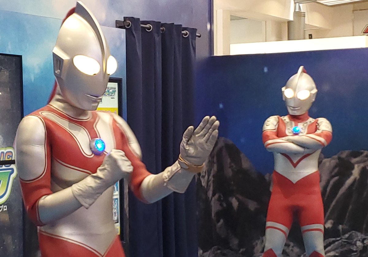 namco_hcnagoya's tweet photo. 【#ウルトラアスレチック】
こんにちは！
ウルトラアスレチック名古屋です✨
本日は、
#ウルトラマンジャック
　　　＆
#ウルトラマンゾフィー
の2ヒーローが
16:00、17:00に登場します！ https://t.co/S3004eHYRK