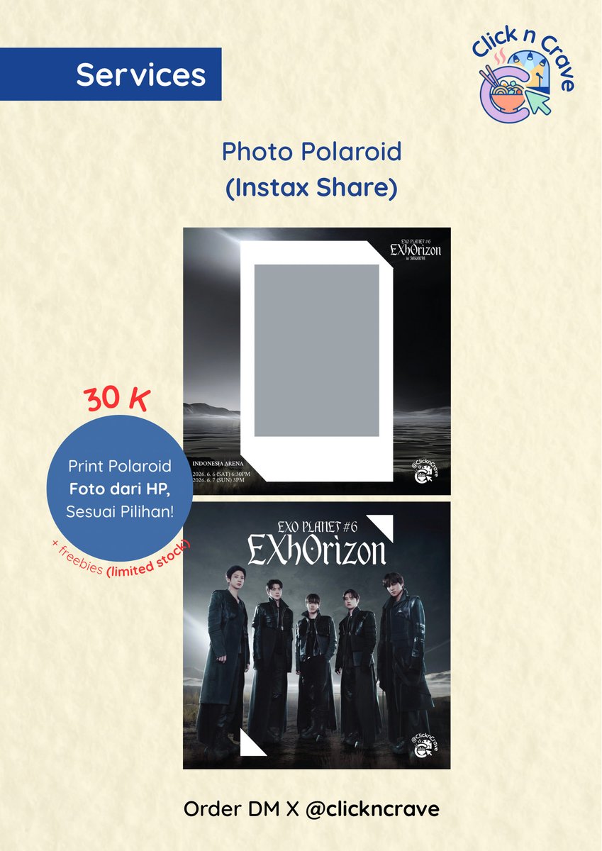 cnc | 📌FREEBIES EXHORIZON JKT tweet media