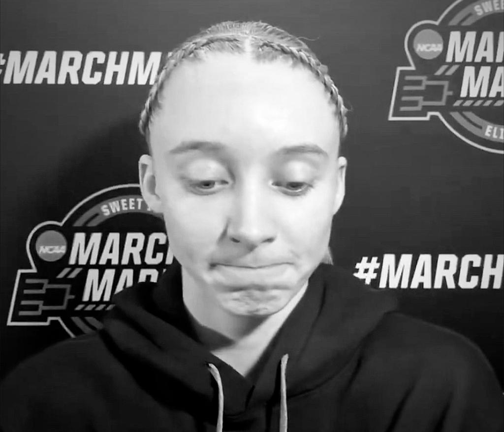 meanwhile my goat was just minding basketball and her ipad