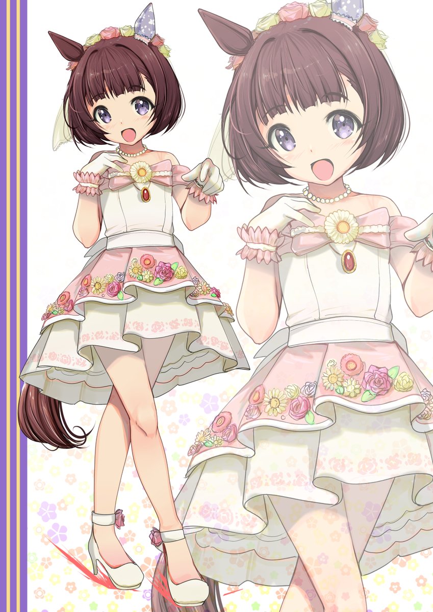 今日ってフラワーちゃんの誕生日なのね。(無知)
新規で出せる物ないけど、2023年に描いたやつを再掲で置いておきます 