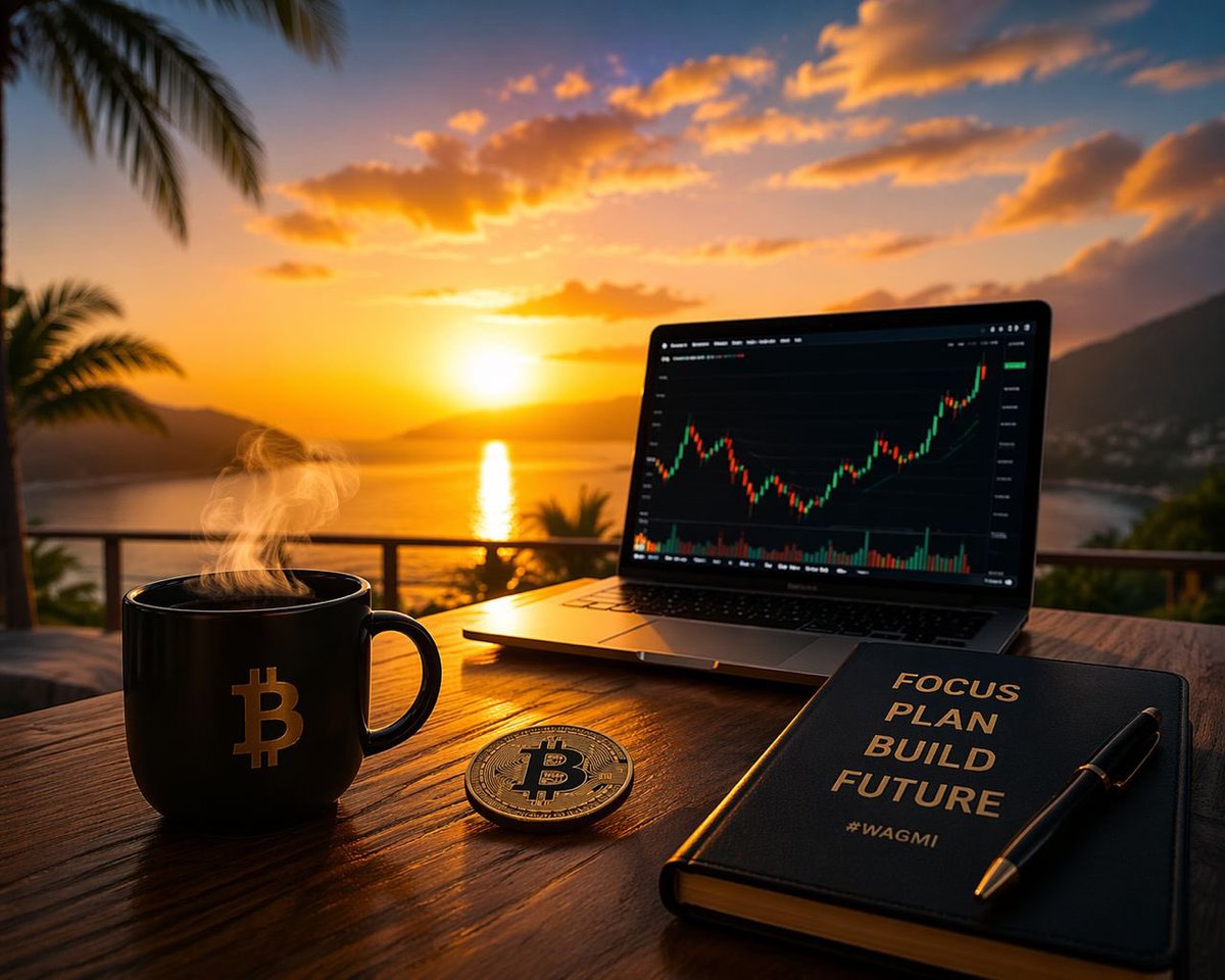 IDJosephBTC's tweet photo. Good morning &amp; happy Sunday 🌞
Stay safe, stay sharp, and keep building 💎 https://t.co/uBplCRL3QW