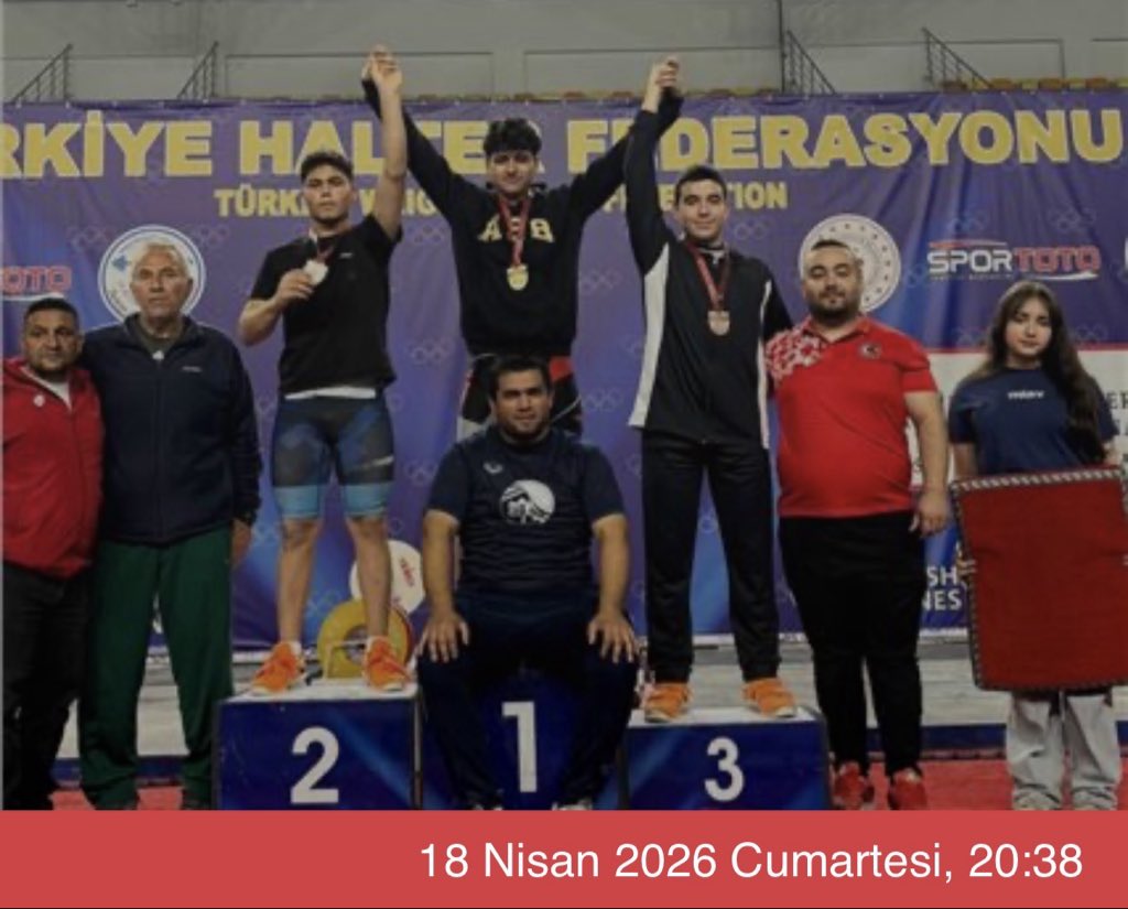TarsusMtal's tweet photo. 9 Teknik otomasyon sınıfı öğrencimiz Salih Gökçel 15-19 Nisan tarihleri arasında Ankara'da düzenlenen Minikler ve U-15 Ferdi Türkiye Halter Şampiyonası'nda U-15 79 kg kategorisinde totalde 182 kg kaldırarak Türkiye 3.sü oldu.🥉🥉🥉🎖️👏👏👏 https://t.co/IwoUQcjQQy