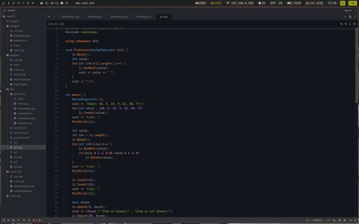 ShamimalazadHa1's tweet image. 3rd semester of CSE is officially in full swing. Documenting the journey from here on out.

Current focus:

- Data structure (C++)
- Fundamentals of Electric Circuits
- Linear Algebra

#CSE #math #EEE
