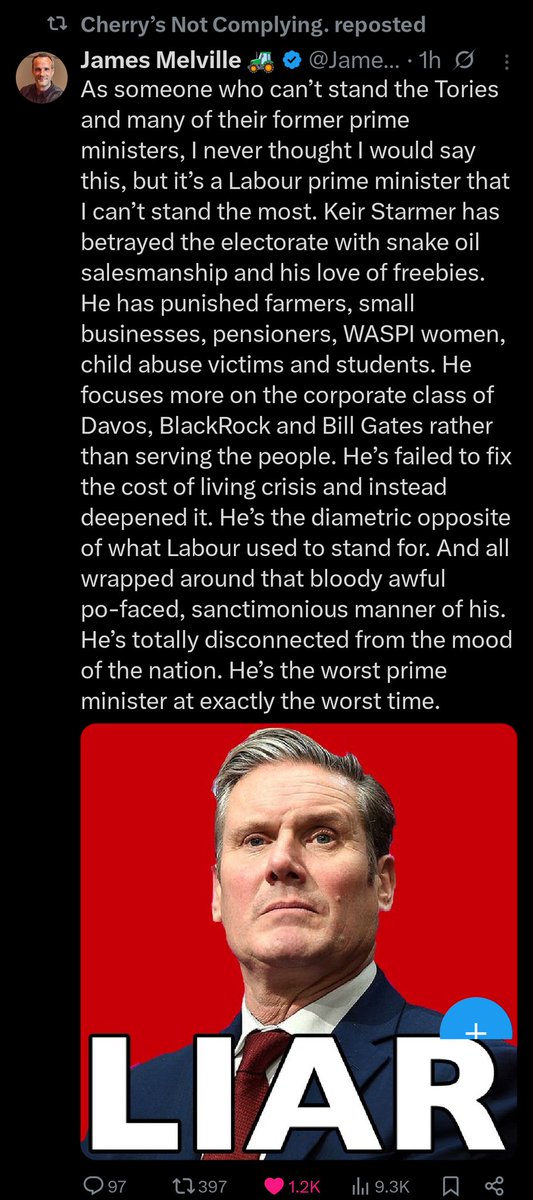 ian_bill67's tweet image. Tyrant @Keir_Starmer rants,raves &amp;amp; deflects at every opportunity in @UKParliament when he's refuses to answer simple #PMQ he brought the country to the brink of civil war in less than a month with his lies about #AR + @YvetteCooperMP @uklabour hypocrites &amp;amp; #PeadoDefenders