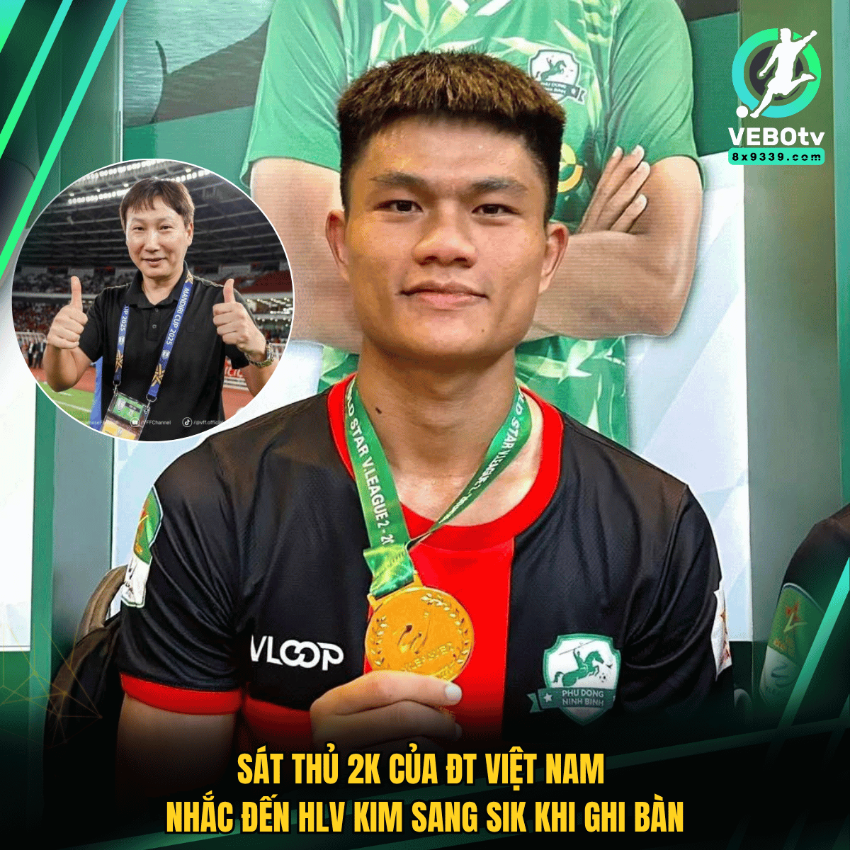 vebotv8x's tweet image. ⚽🔥 SÁT THỦ 2K PHẠM GIA HƯNG TỎA SÁNG KHI ĐƯỢC HLV KIM SANG-SIK DỰ KHÁN!

Phạm Gia Hưng tiếp tục gây ấn tượng khi ghi bàn mở tỷ số giúp Câu lạc bộ Ninh Bình thắng đậm 3-0 trước PVF-CAND tại vòng 19 V.League 🏆

#CLBNinhBinh #PVFCAND #BongDaVietNam